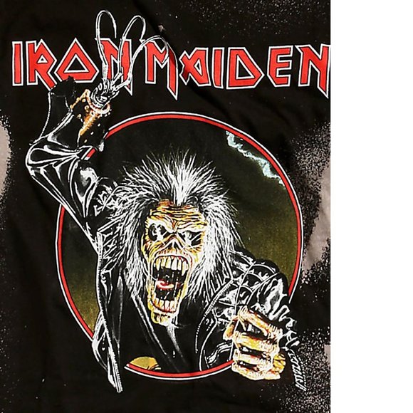 Iron Maiden Hooks in You Bleach metal rock Official T-Shirt XL NWT - Picture 4 of 4